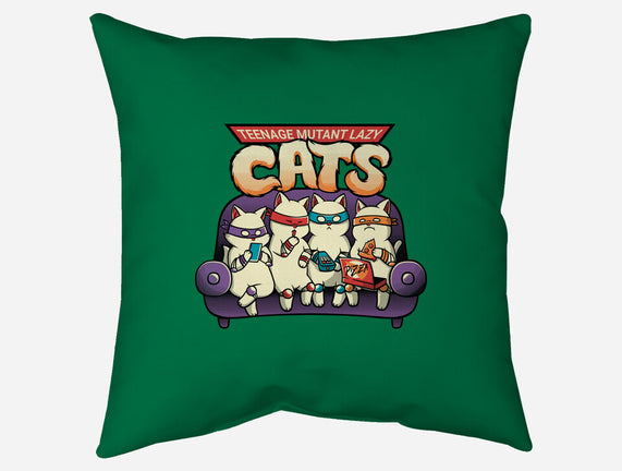 Teenage Mutant Lazy Cats