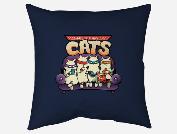 Teenage Mutant Lazy Cats