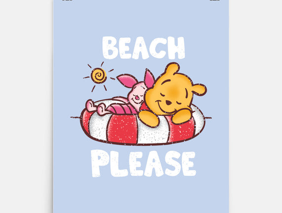 Beach Please Pooh