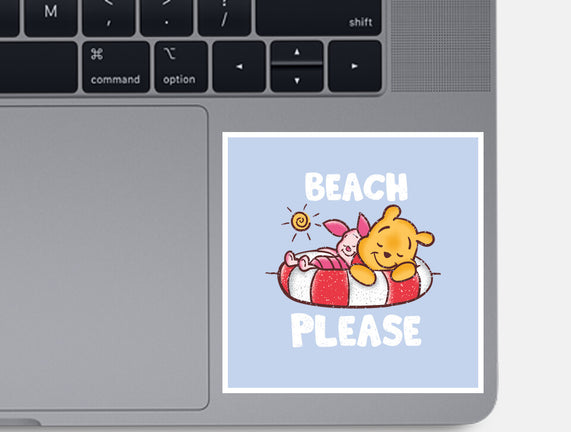 Beach Please Pooh