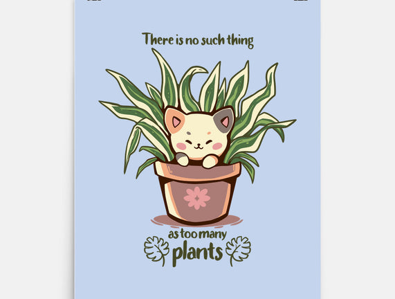 No Such Thing As Too Many Plants