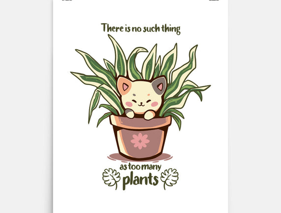 No Such Thing As Too Many Plants