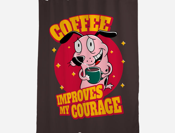 Coffee Improves My Courage