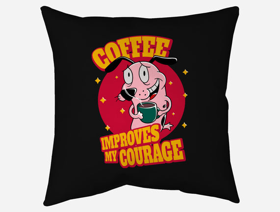 Coffee Improves My Courage