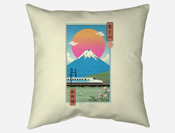 Shinkansen In Mt. Fuji
