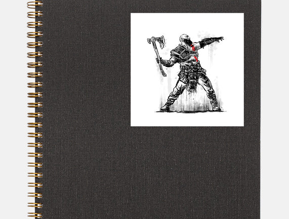 God Throwing Axe
