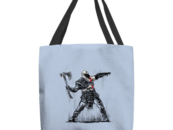 God Throwing Axe