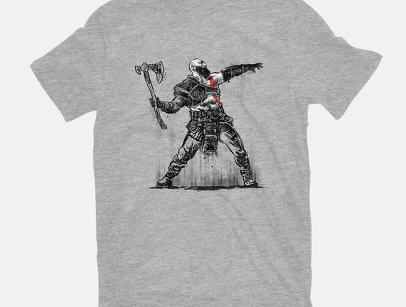 God Throwing Axe
