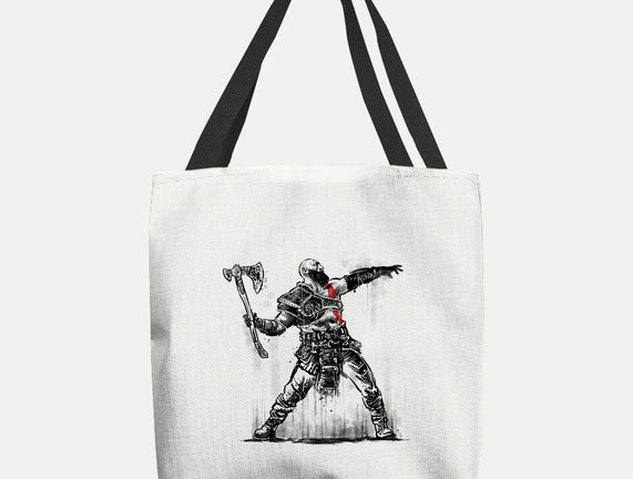 God Throwing Axe
