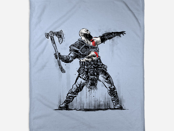 God Throwing Axe
