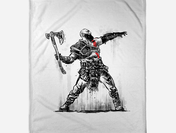 God Throwing Axe
