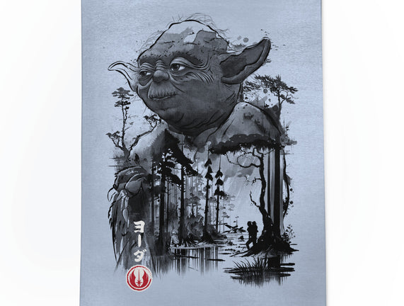 The Master In The Swamp Sumi-e