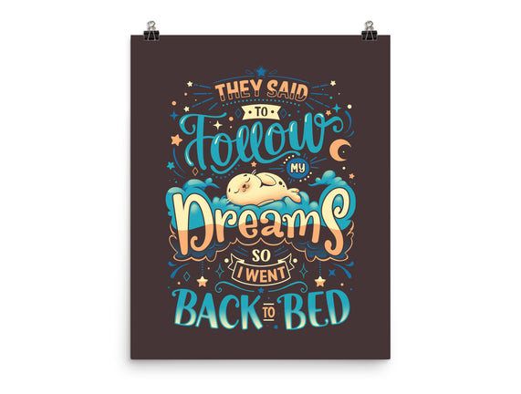 Back To Dreaming