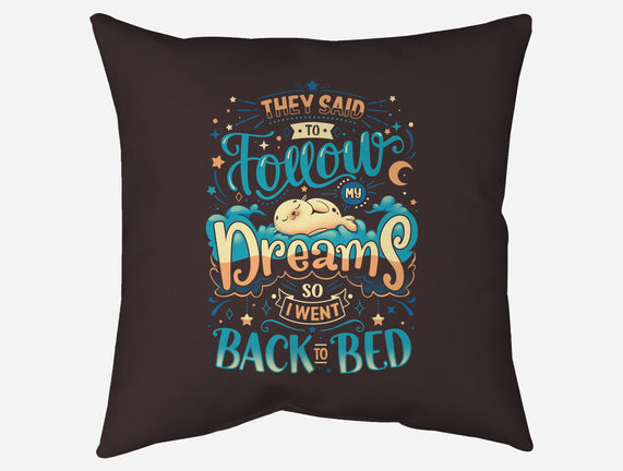 Back To Dreaming
