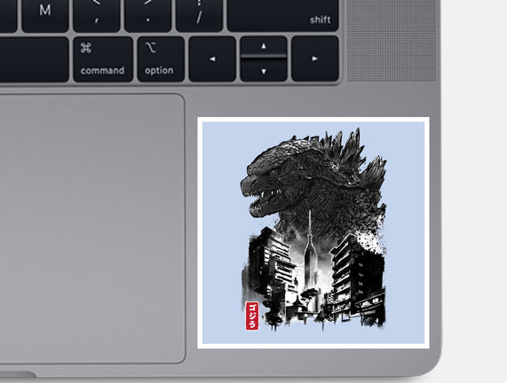Godzilla Sumi-e