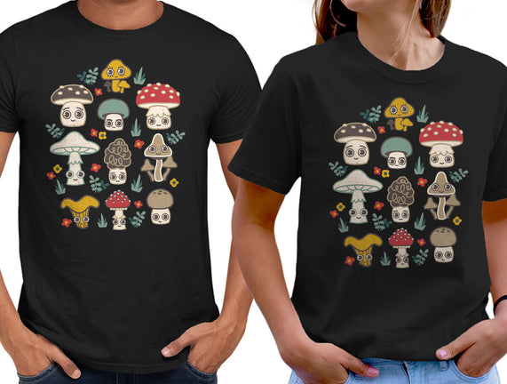 Kawaii Fungi Pattern