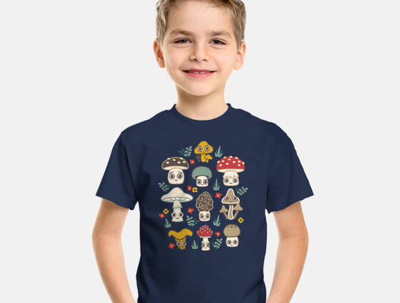 Kawaii Fungi Pattern