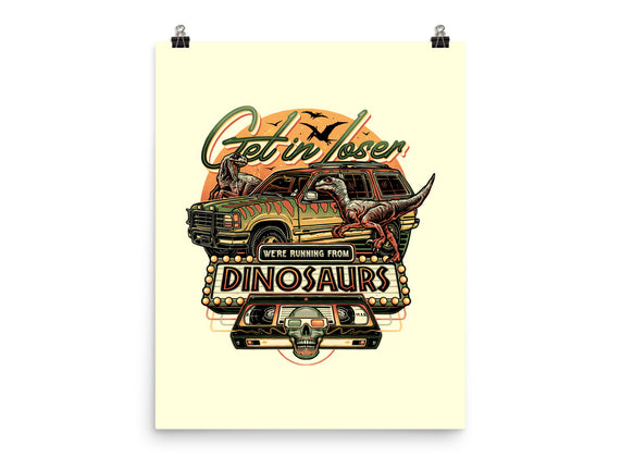 Running From Dinosaurs