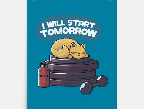 I Will Start Tomorrow