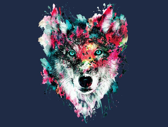 Watercolor Wolf