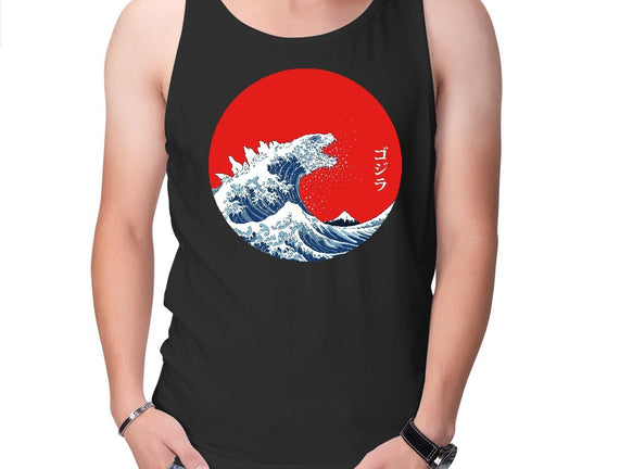 Hokusai Gojira-Variant