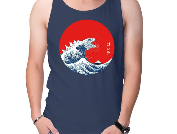 Hokusai Gojira-Variant