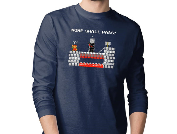 None Shall Pass Including Plumbers