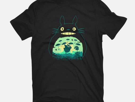 Totoro and His Umbrella