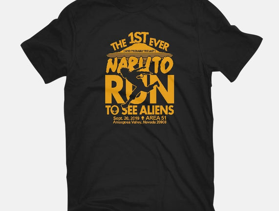 Naruto Run for Aliens