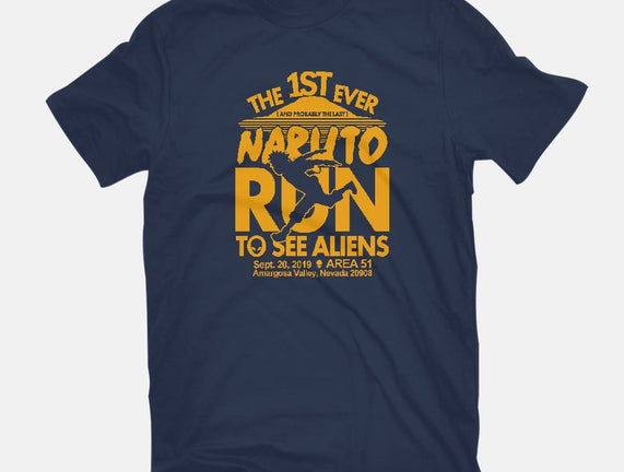 Naruto Run for Aliens