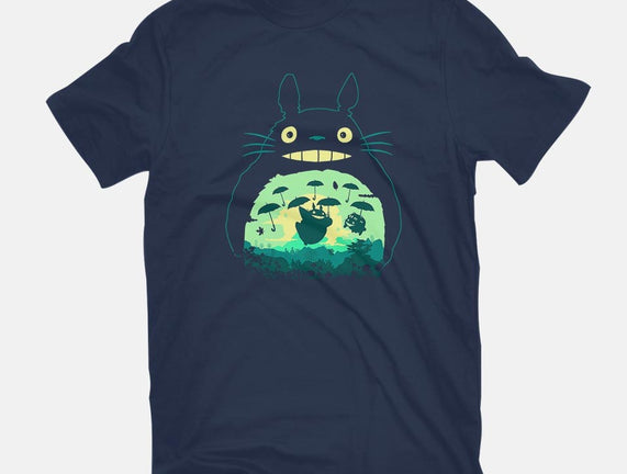 Totoro and His Umbrella