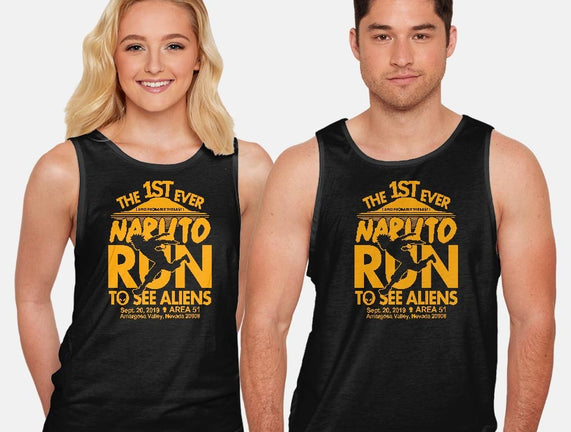 Naruto Run for Aliens