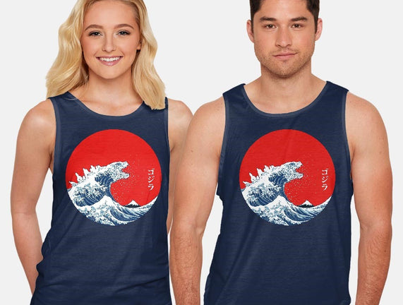 Hokusai Gojira-Variant