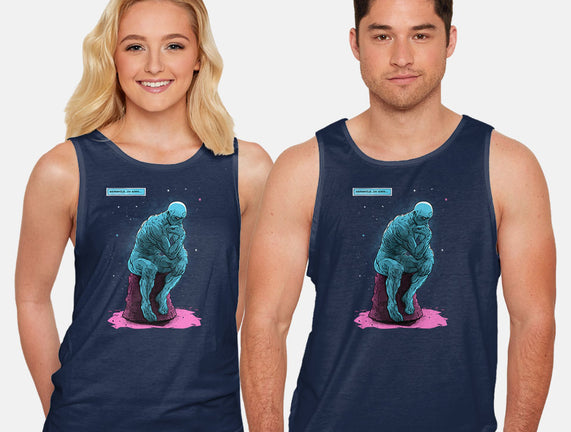 Blue Thinker