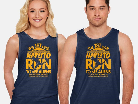 Naruto Run for Aliens
