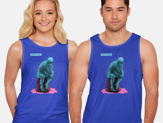 Blue Thinker