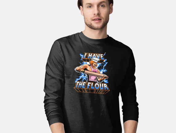 I have the flour!