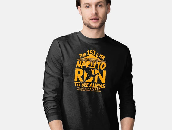 Naruto Run for Aliens