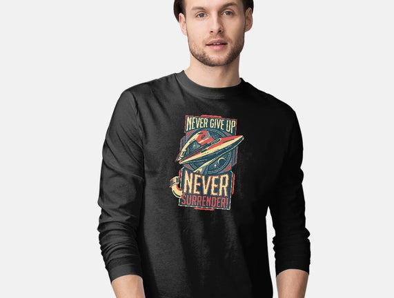 Never Surrender!