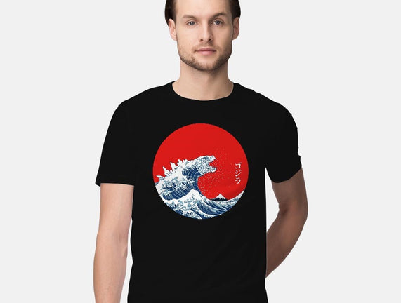 Hokusai Gojira-Variant