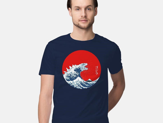 Hokusai Gojira-Variant