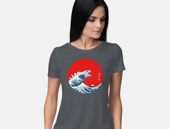 Hokusai Gojira-Variant