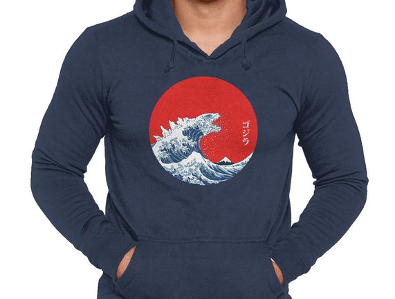 Hokusai Gojira-Variant
