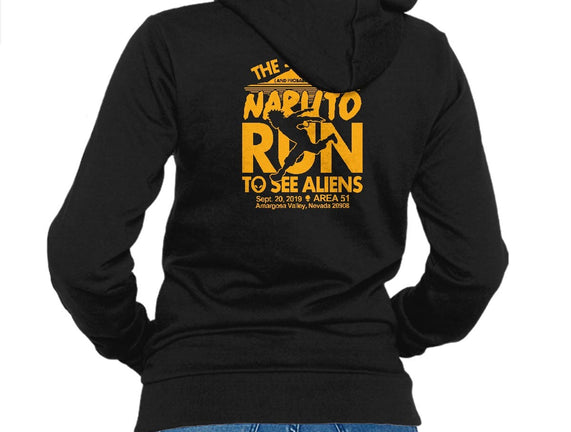 Naruto Run for Aliens