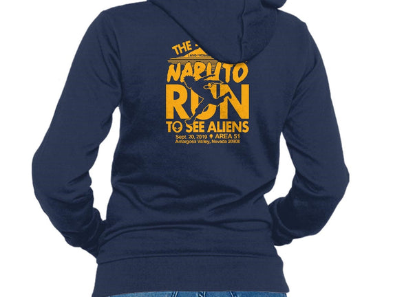 Naruto Run for Aliens