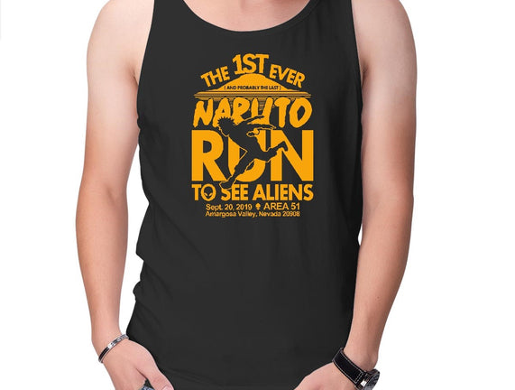 Naruto Run for Aliens