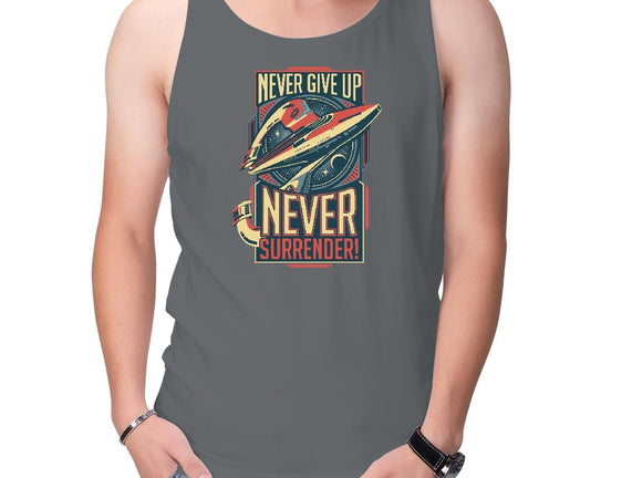 Never Surrender!