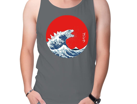 Hokusai Gojira-Variant