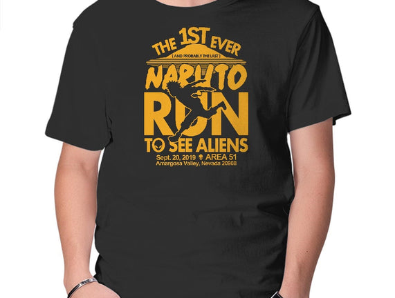 Naruto Run for Aliens