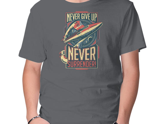 Never Surrender!